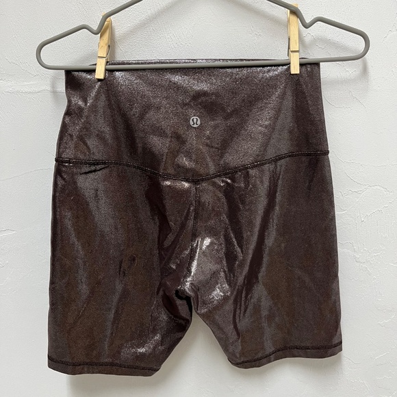 Lululemon Align 8" High-Rise Short - Radiate Foil Print French Press - Picture 3 of 3